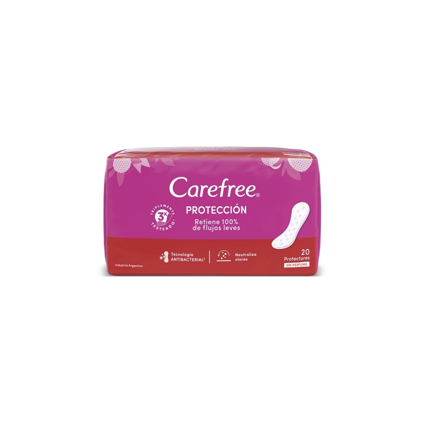 Carefree Protecciónn Sin Perfume 20 Unidades