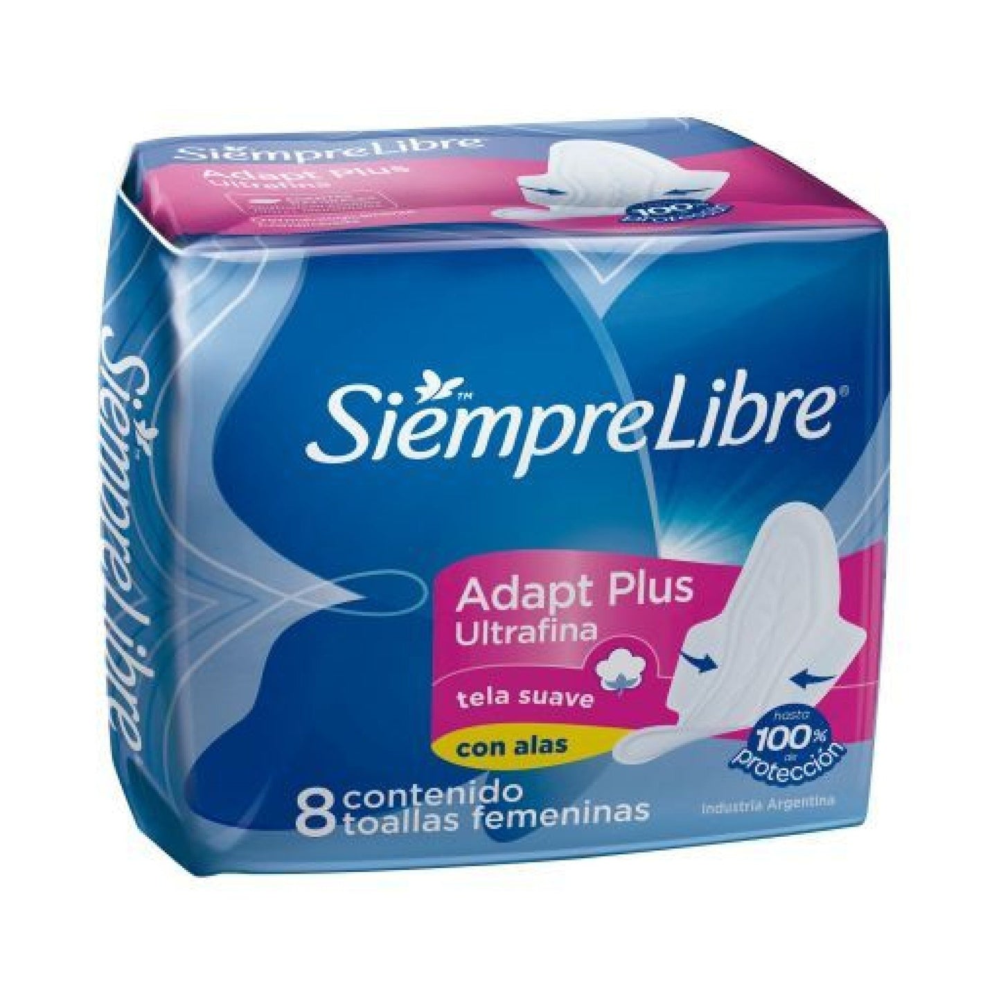 Siempre Libre Adapt Plus Ultrafina Con Alas 8 Unidades