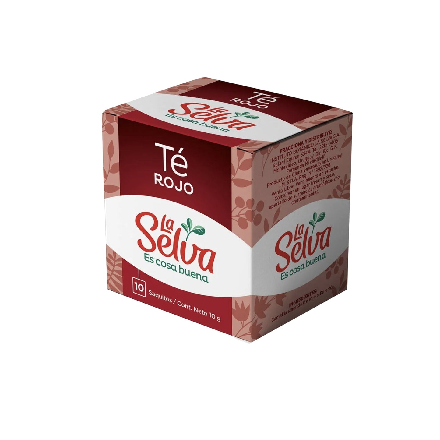 Te La Selva Rojo 10 Sobres