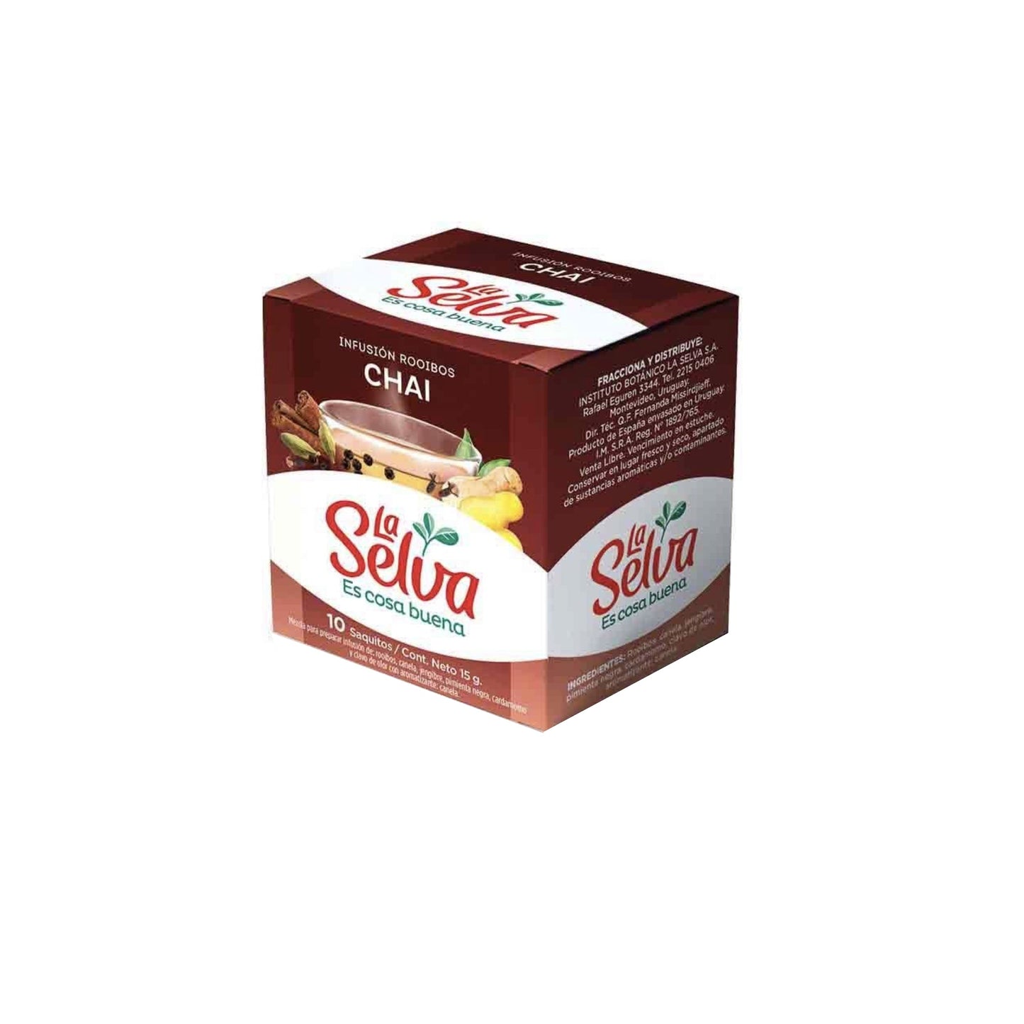 Te La Selva 10 Sobres Chai