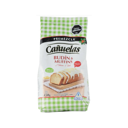 Premezcla Budin Y Muffins Cañuelas 450 G Vainilla