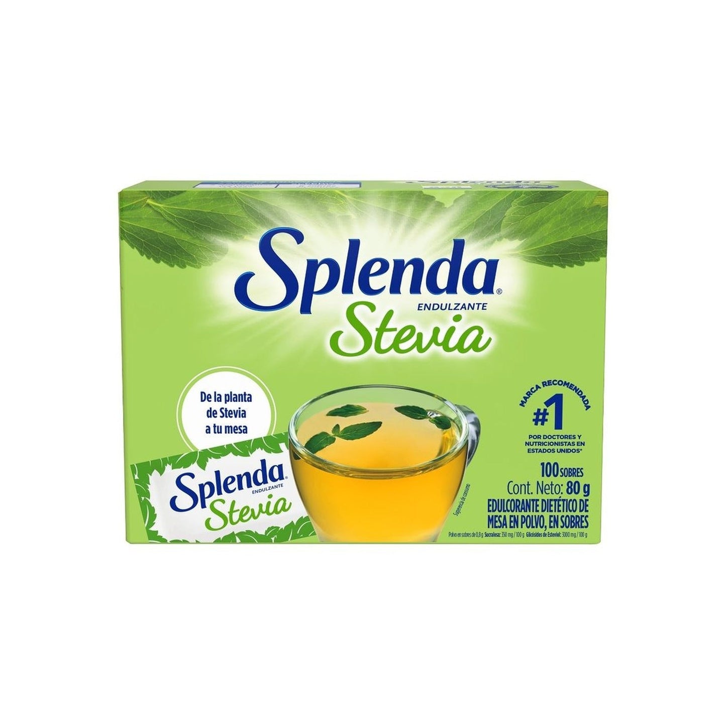 Splenda Stevia 100 Sobres