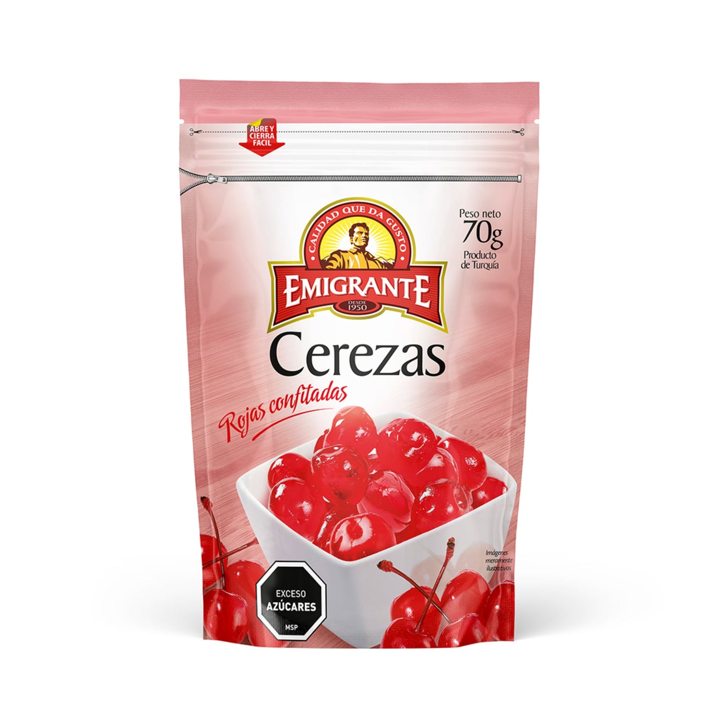 Cerezas Rojas Emigrante 70 G