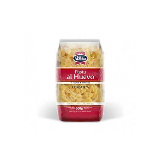 Fideo Las Acacias Al Huevo 500 G Corbatita Nº104