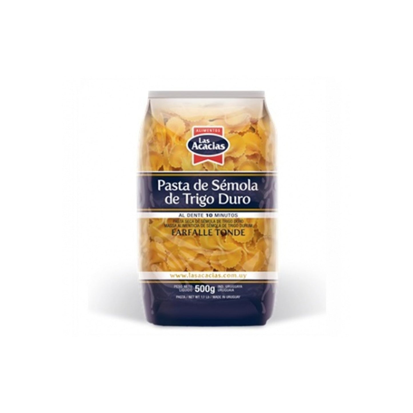 Fideo Las Acacias Semola De Trigo Duro 500 G Moñs/Farfal