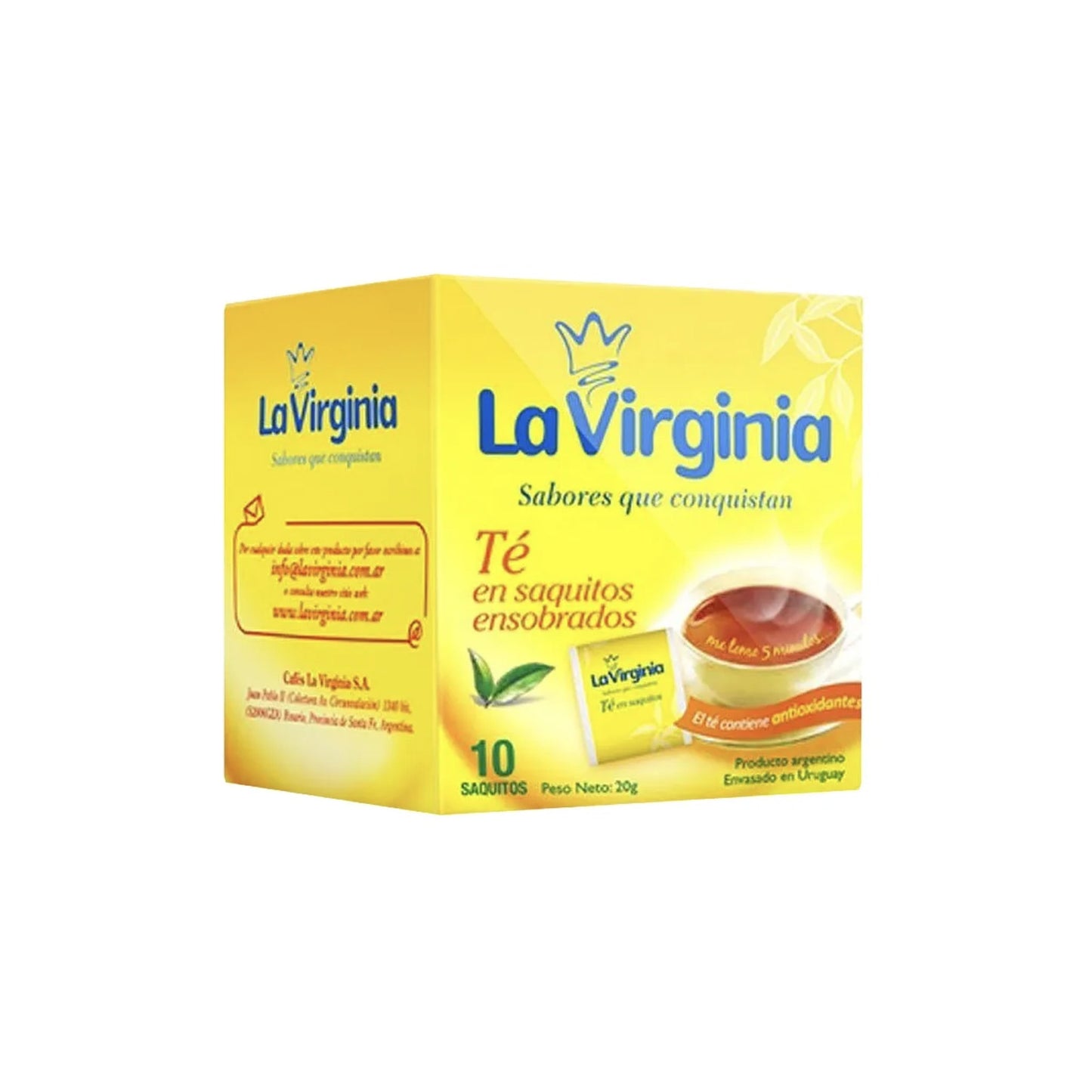 Te La Virginia 10 Saquitos