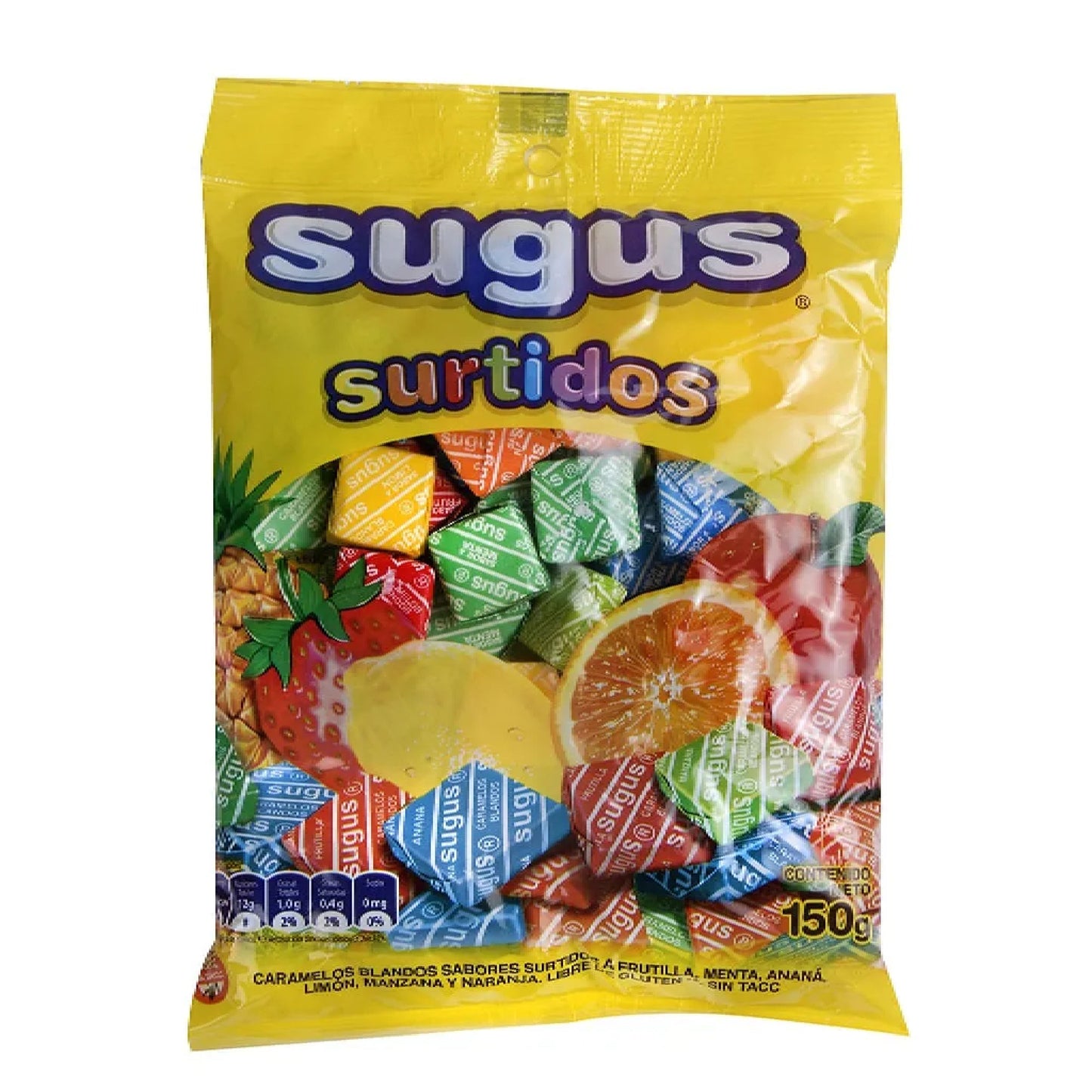 Caramelos Masticables Sugus Surtidos 150 G