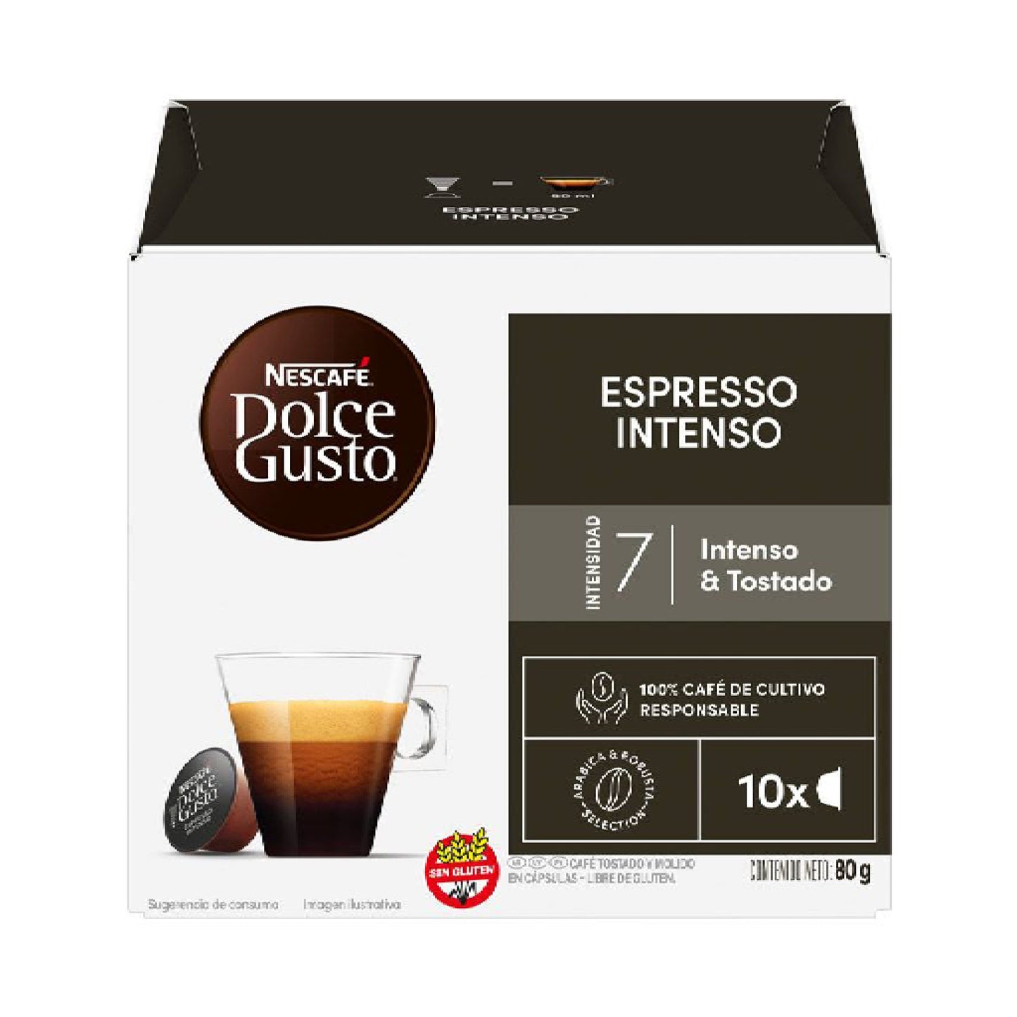 Nescafé Dolce Gusto Espresso Intenso 10 Cápsulas