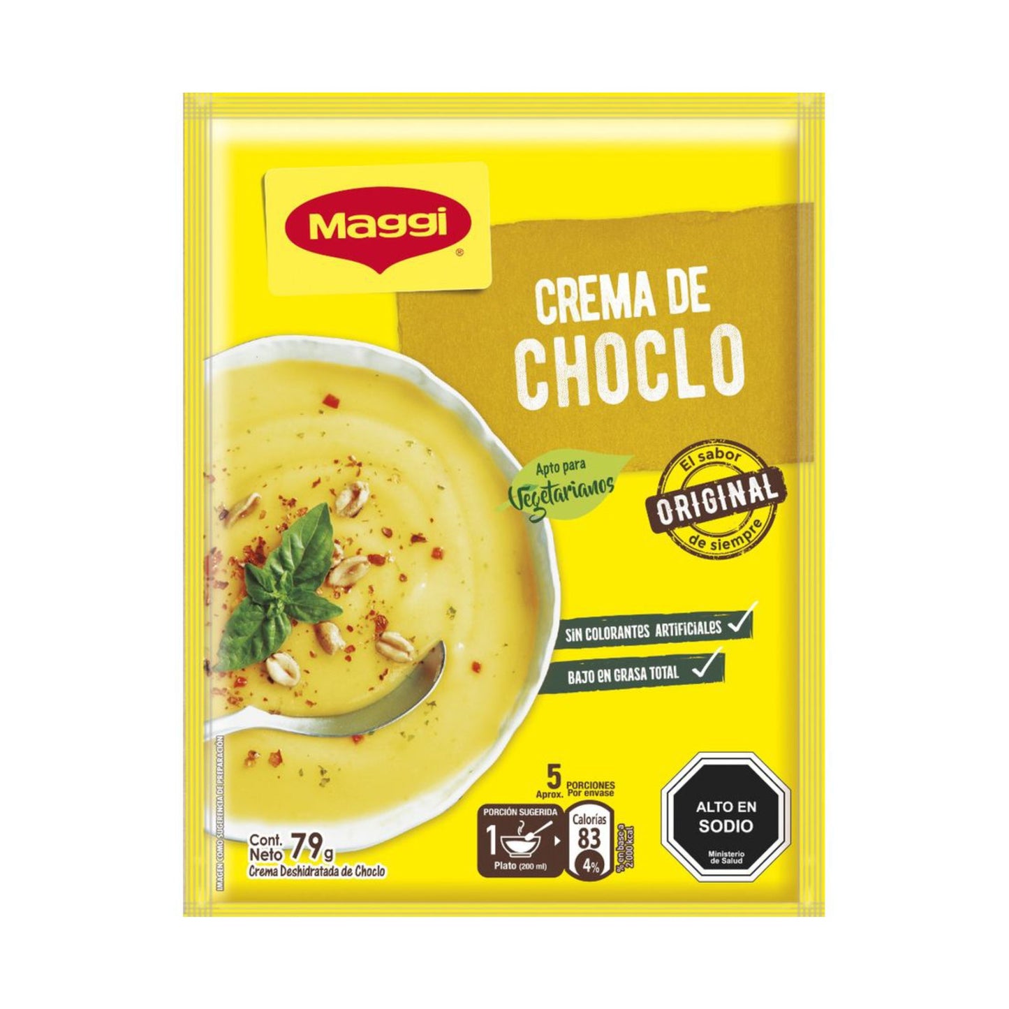 Sopa Crema Maggi Choclo