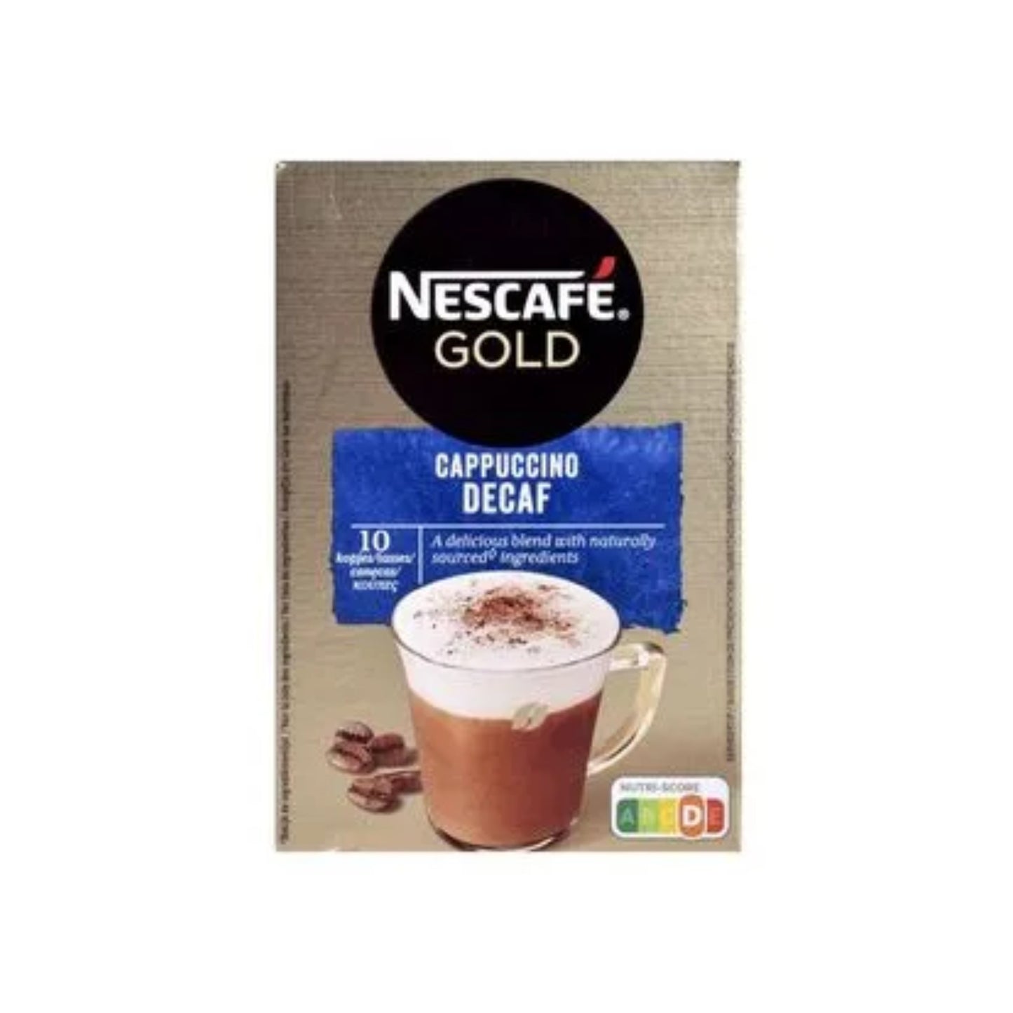 Nescafe Cappuccino Gold Descafeinado 10 Sobres