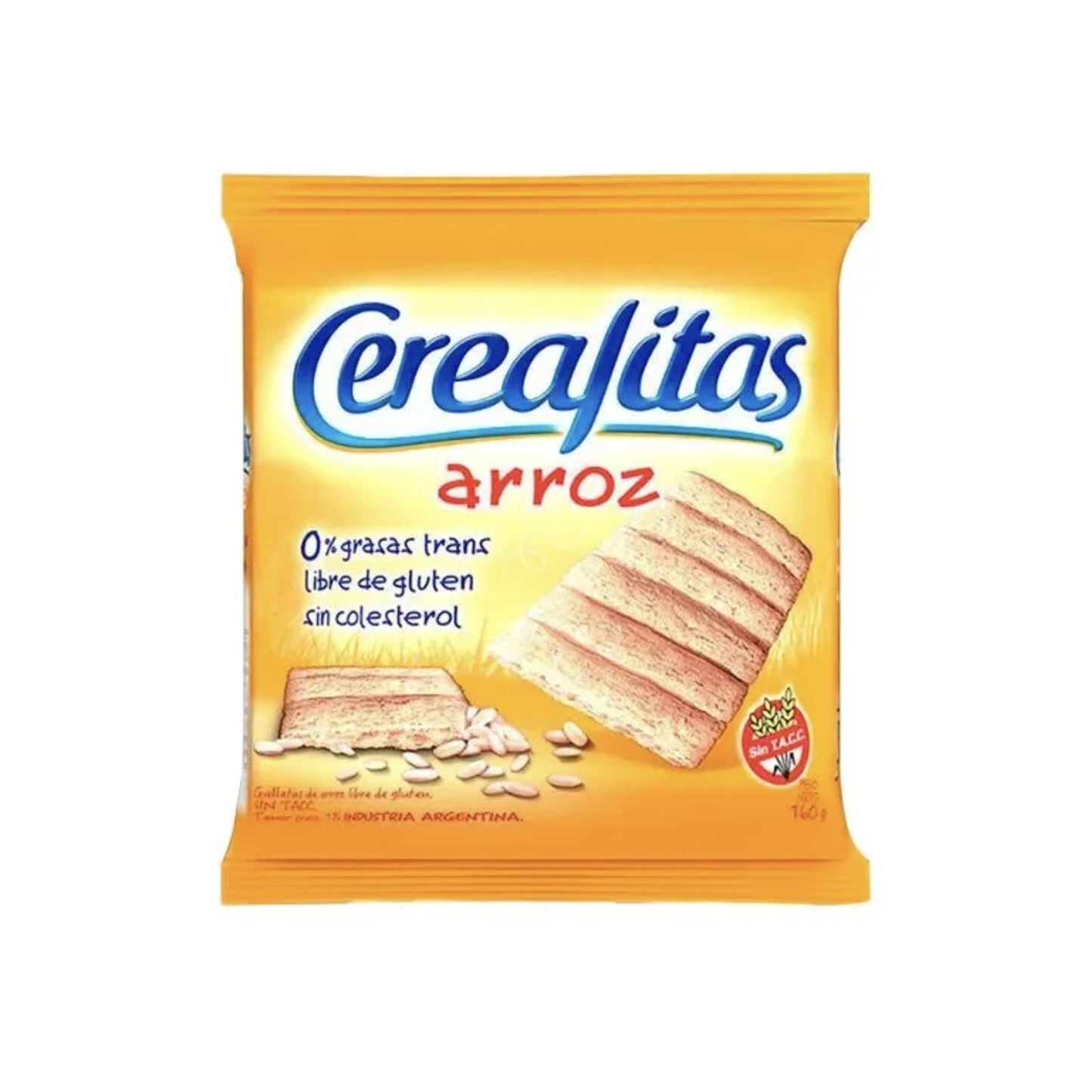 Galletitas Saladas Cerealitas Arroz De 160 G