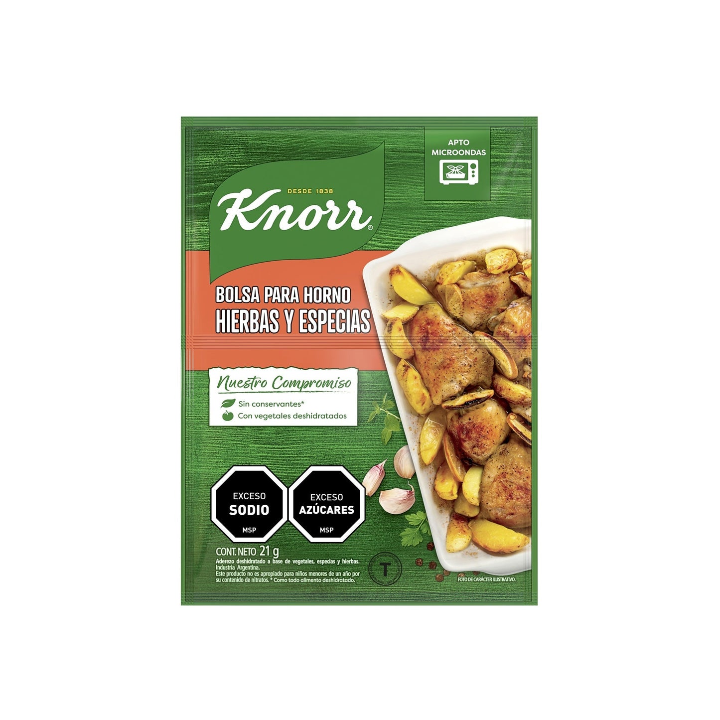 Sabor Al Horno Knorr Ajo Y Cebolla