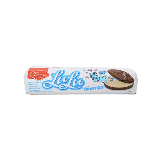 Galletitas Lu Lu Rellena 115 G Chantilly