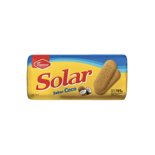 Galletitas Dulce Solar Coco 195 G