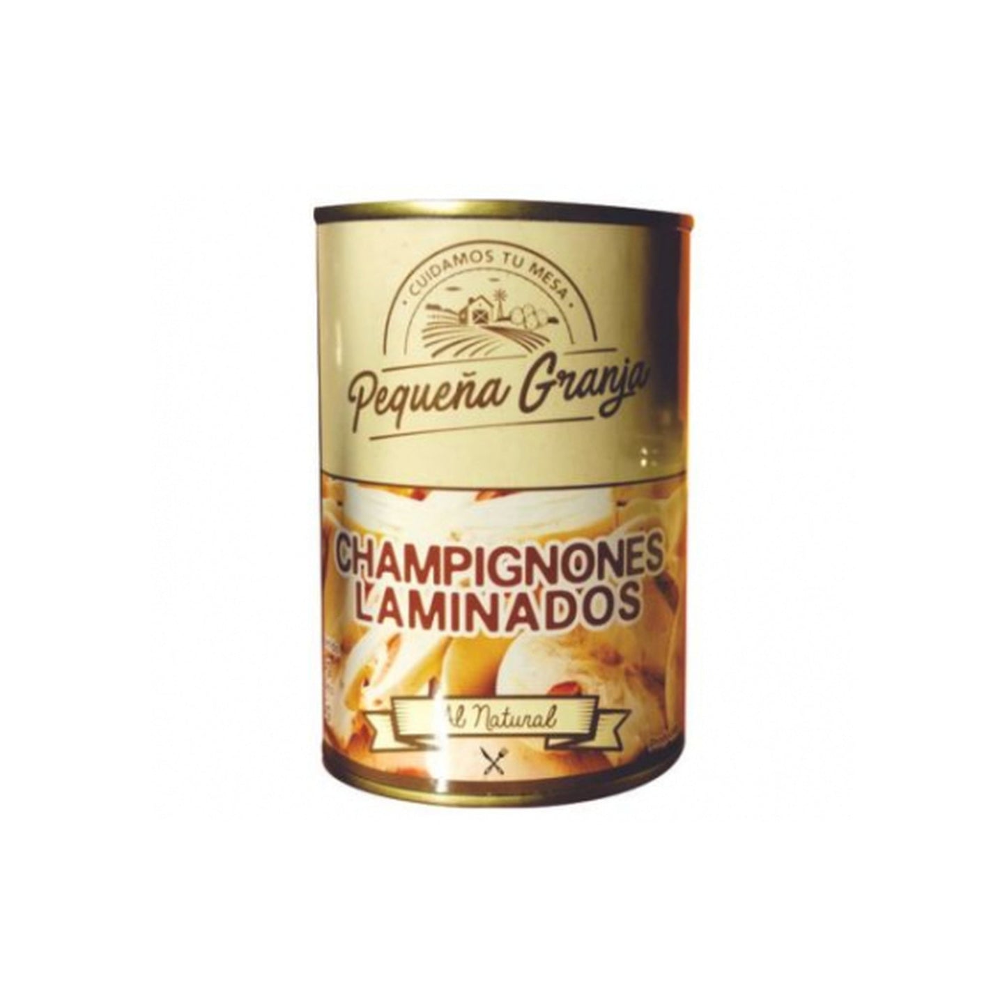 Champignones Laminados Pequeña Granja 425 G
