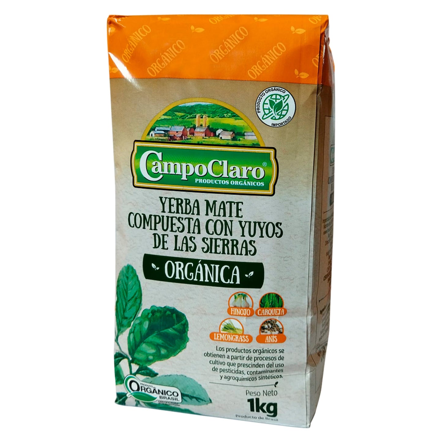 Yerba Organica Compuesta Campo Claro 1Kg