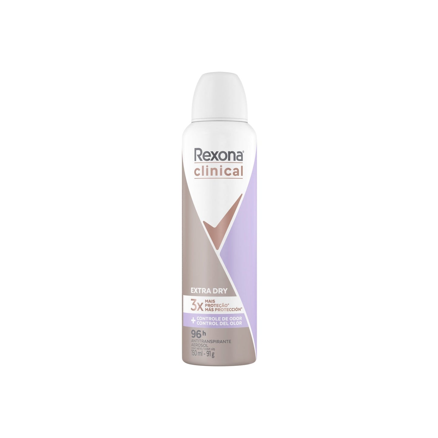 Antitranspirante Rexona Clinical Extra Dry Aerosol 150 Ml