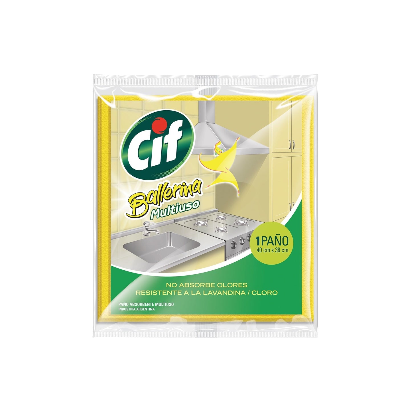 Ballerina Cif Multiuso 40 Cm X 38 Cm