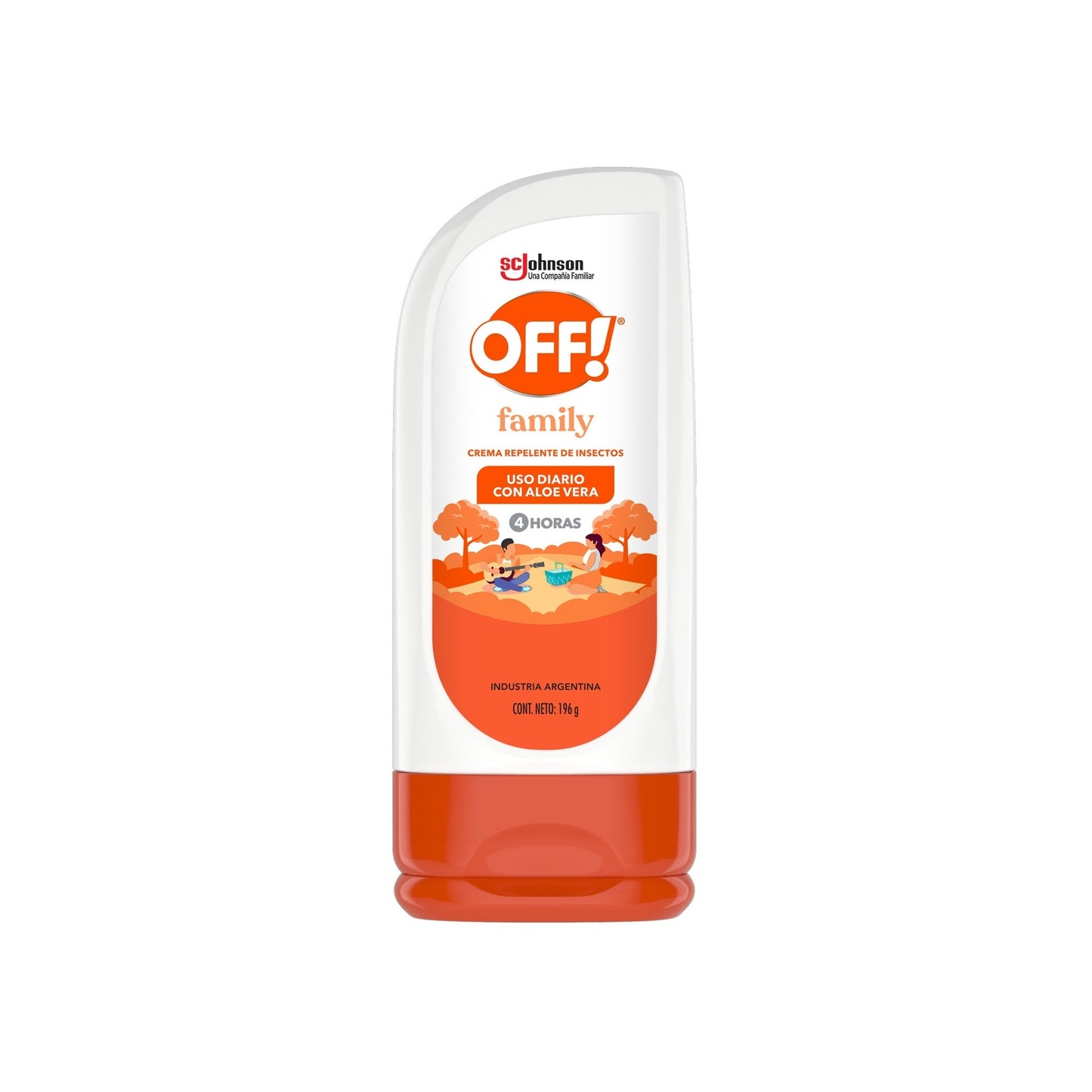 Repelente Off! En Crema Family Active 196 G