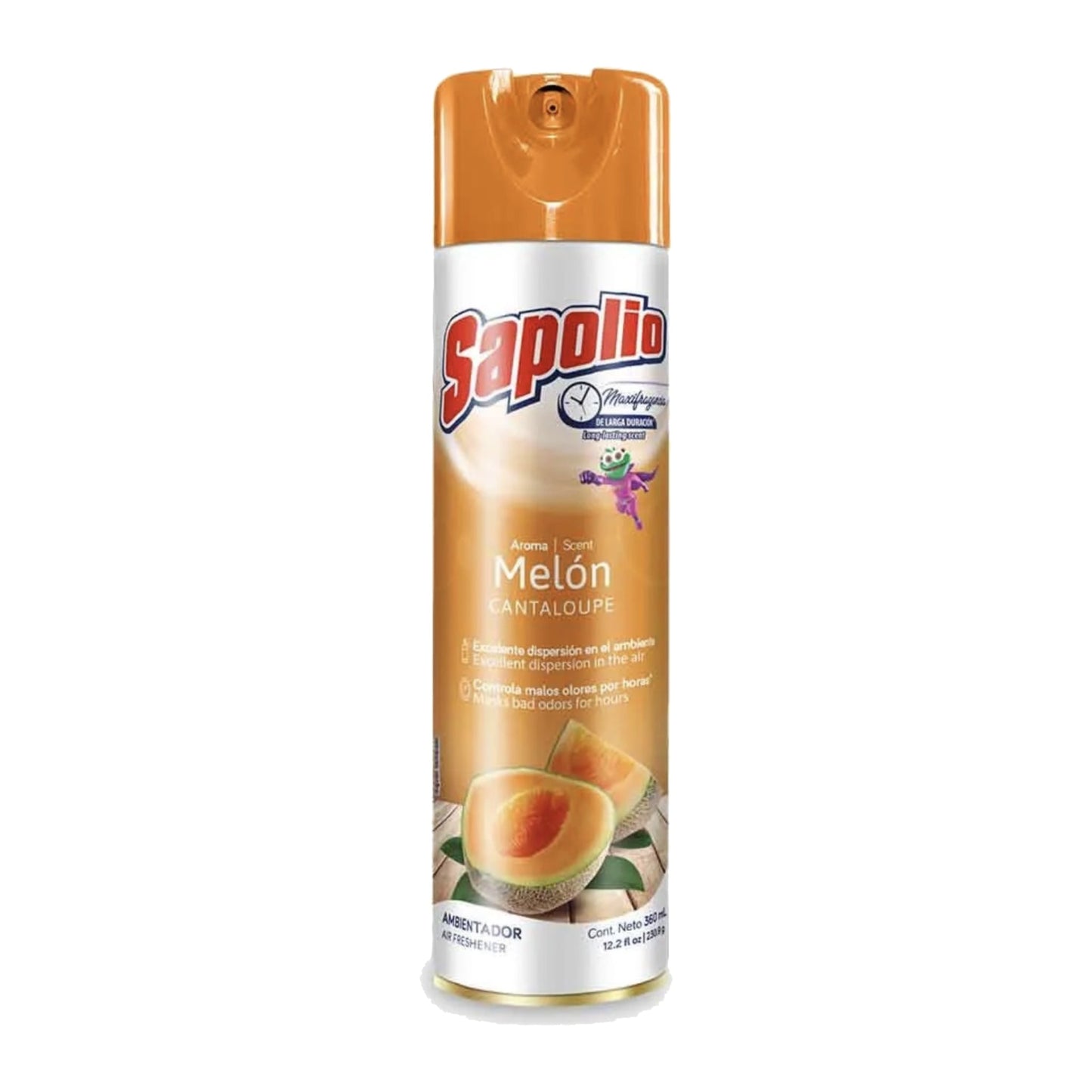 Desodorante De Ambiente Sapolio Melón Aerosol 360 Ml