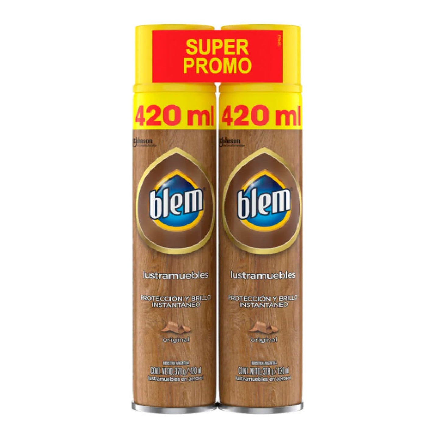 Lustramuebles Blem 420 Cc Pack X 2
