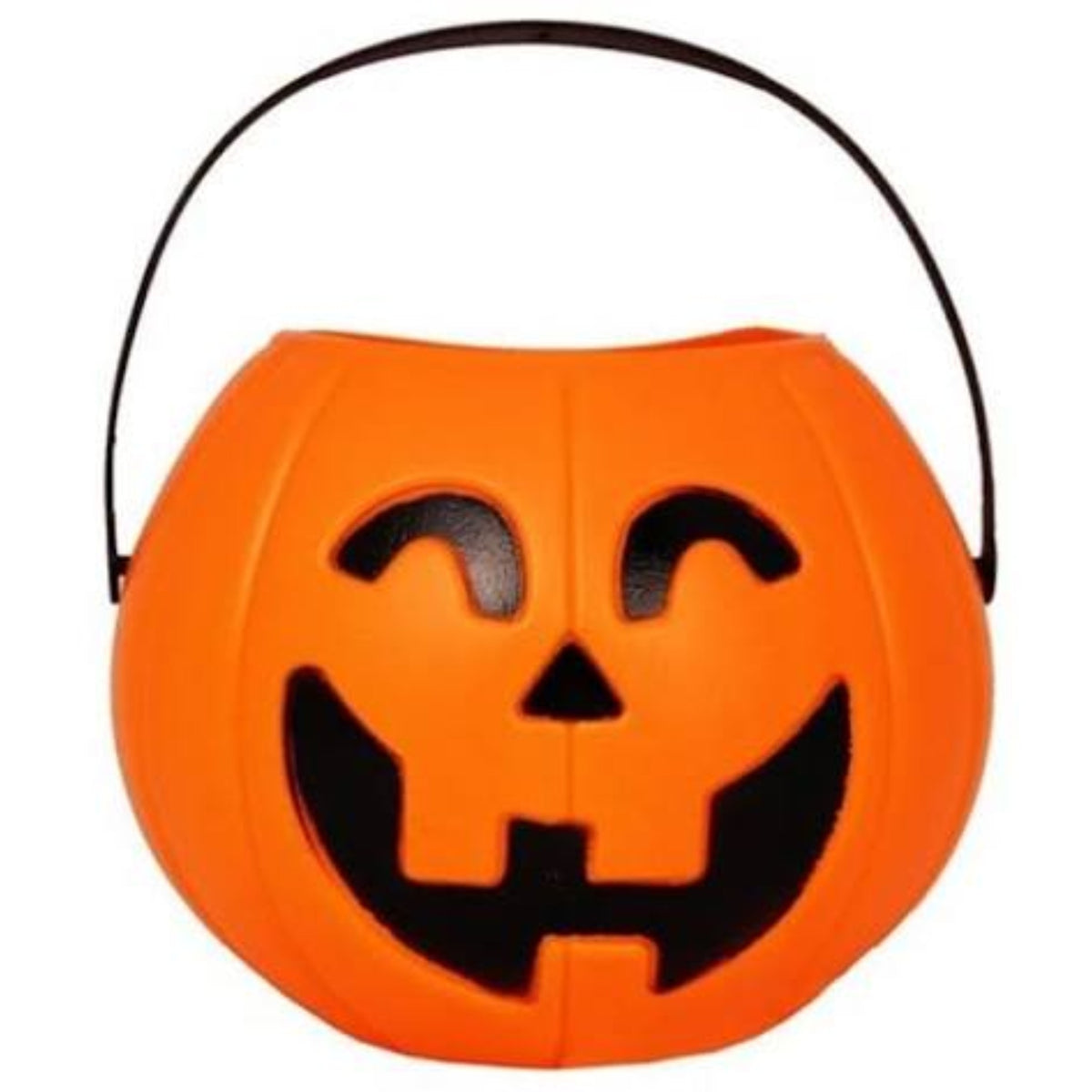 Balde Calabaza De Halloween 16x12 Cm