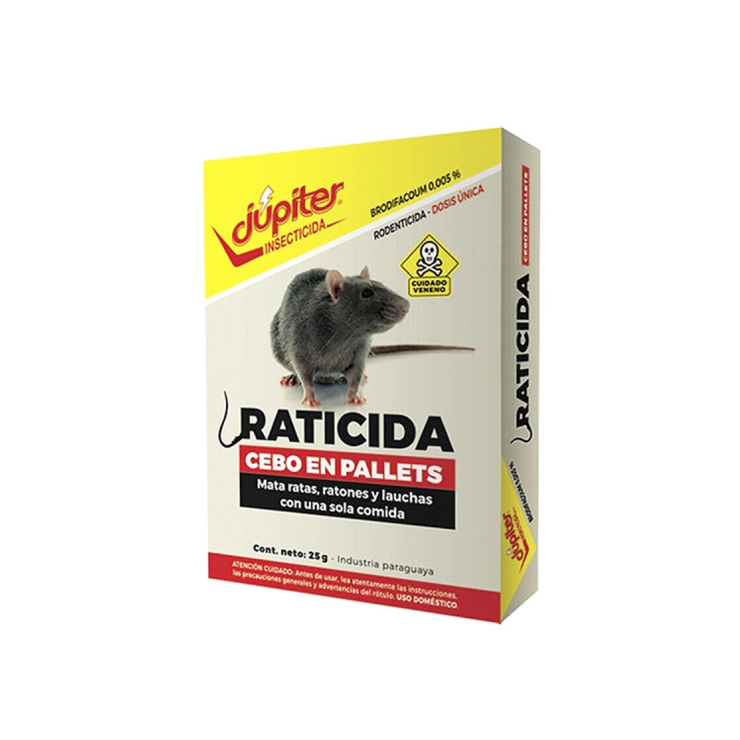 Raticida Jupiter 25 G