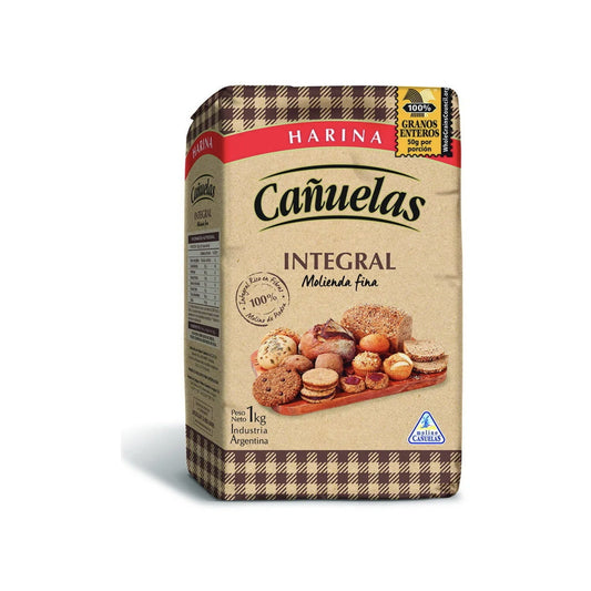 Harina 100% Integral Cañuelas 1 Kg