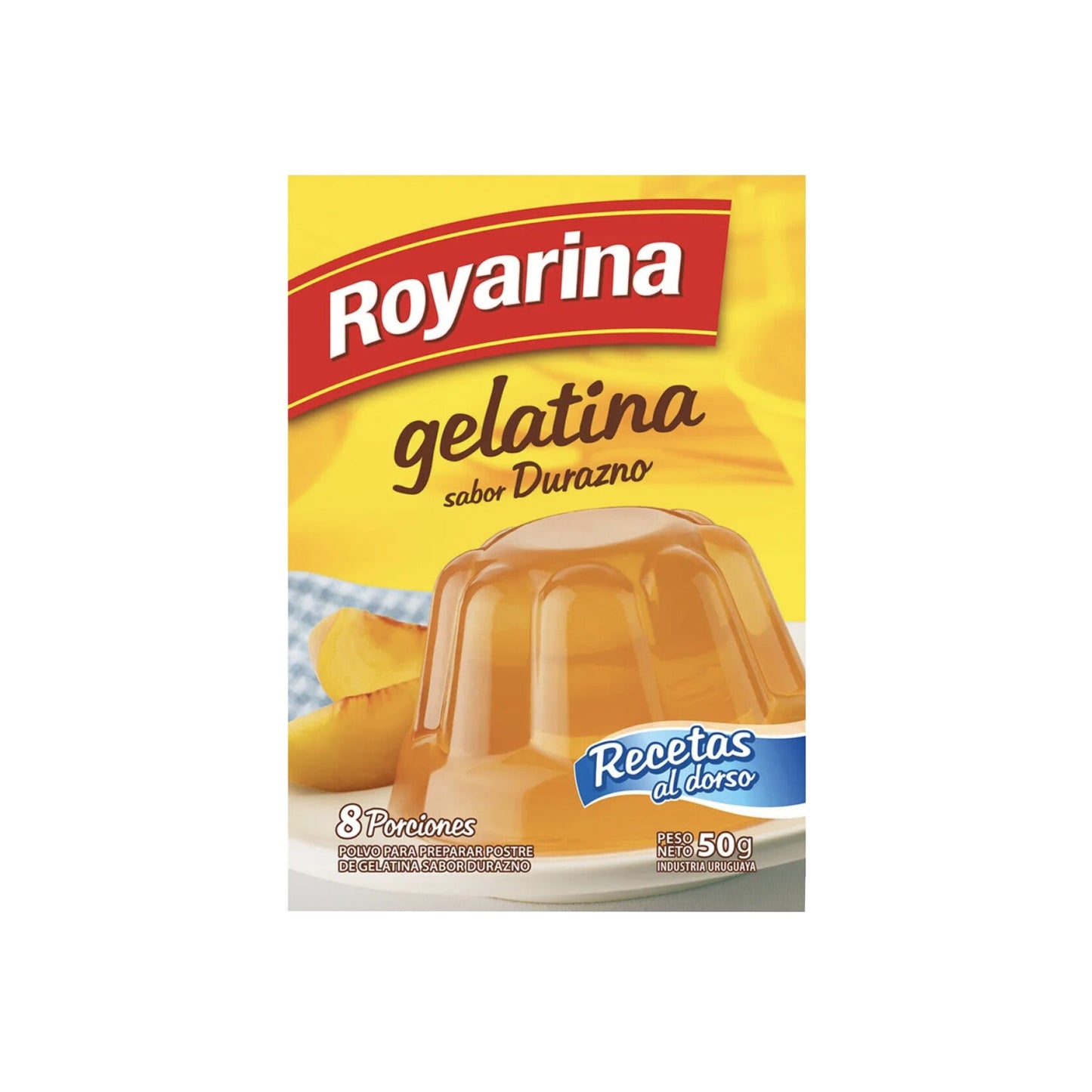 Gelatina Royarina Durazno 50 G