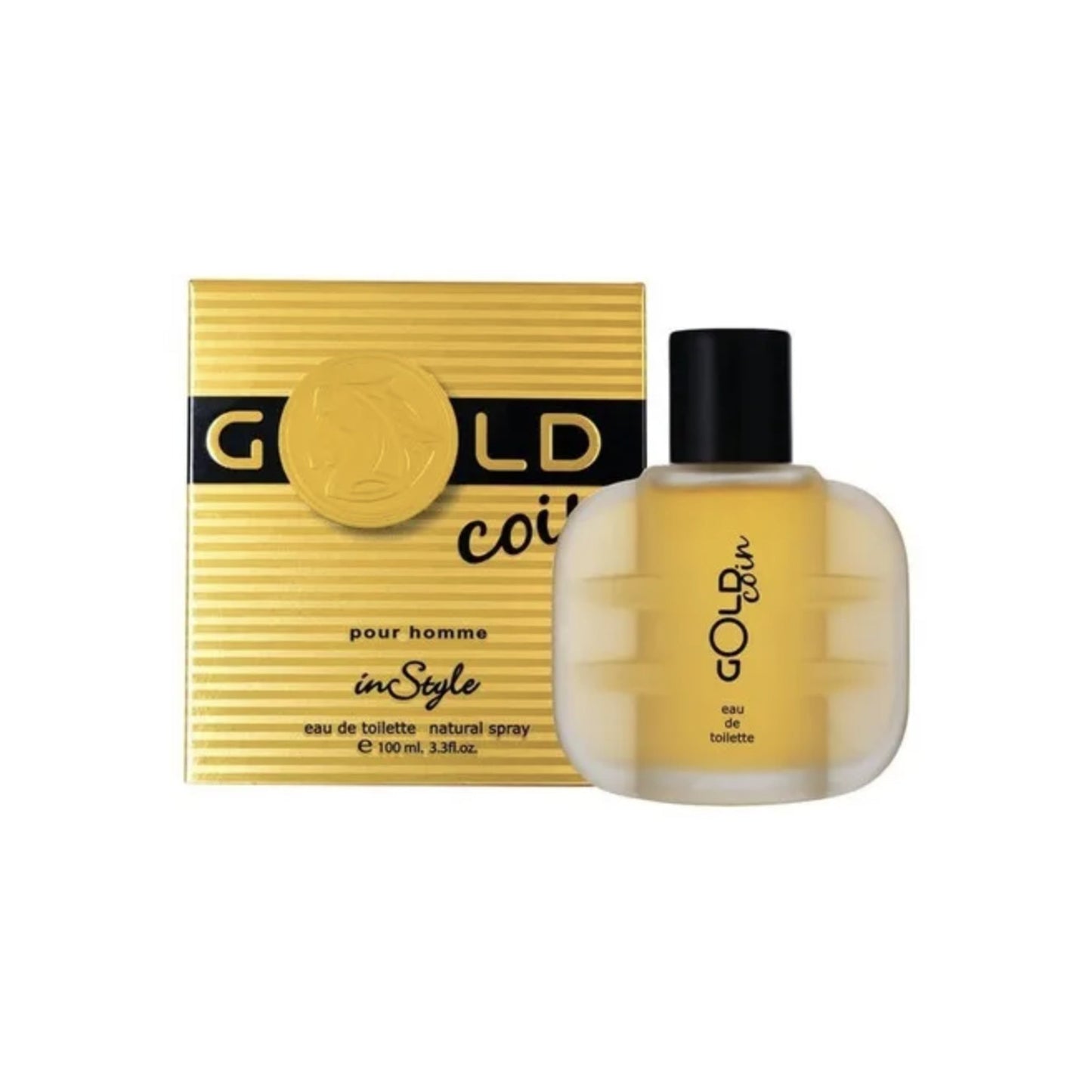 Perfume Masculino Instyle Gold Coin 100 Ml