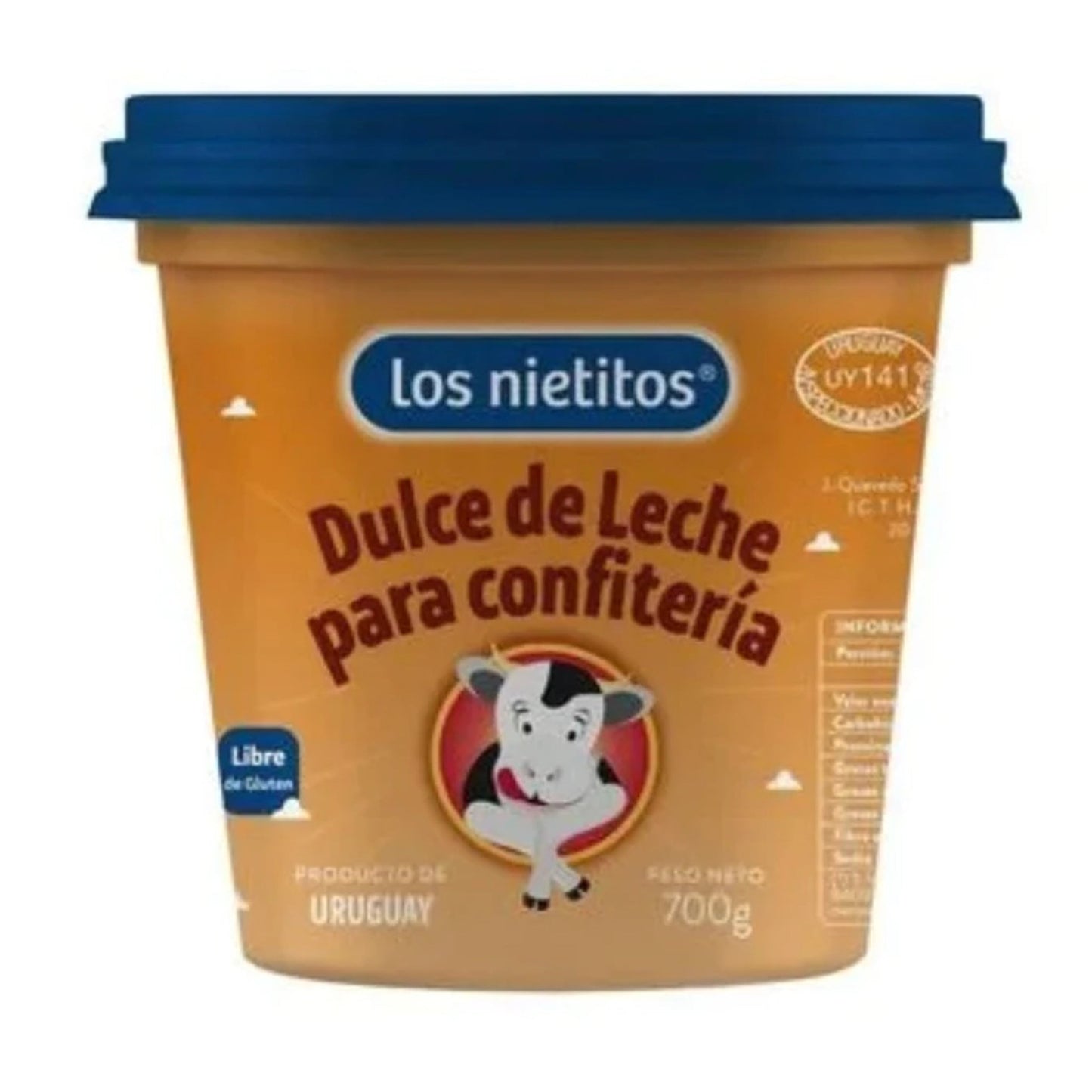 Dulce De Leche Para Confiteria Los Nietitos 700 G