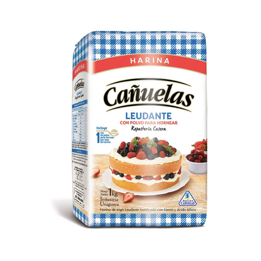Harina Cañuelas Leudante C/Polvo De Hornear 1 Kg