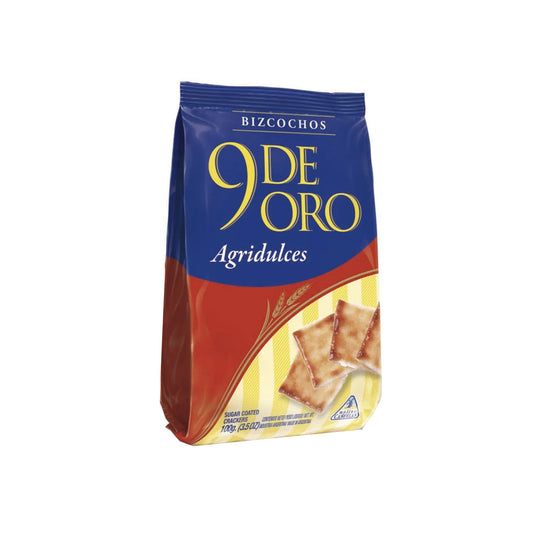 Bizcochos Agridulces 9 De Oro 100 G
