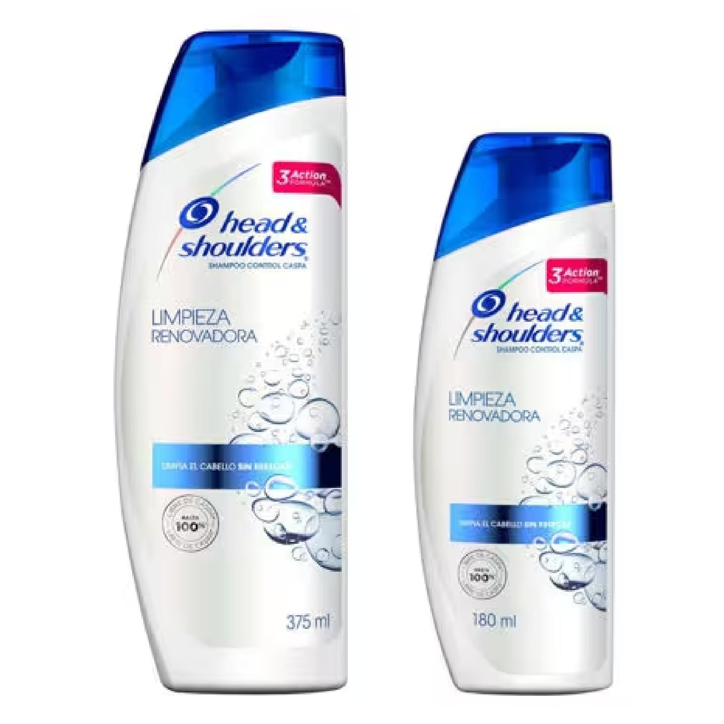 Shampoo Head Shoulders Limpieza Renovadora 375 Cc + 180 Cc De regalo