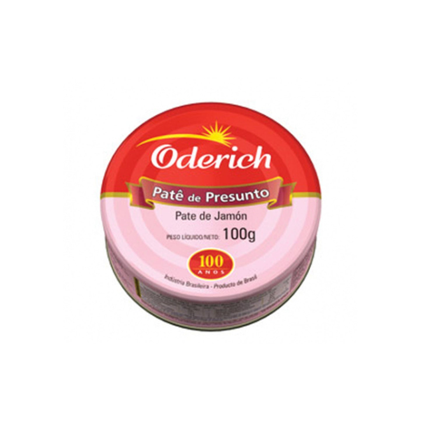 Pate Oderich Lata 100 G Jamón