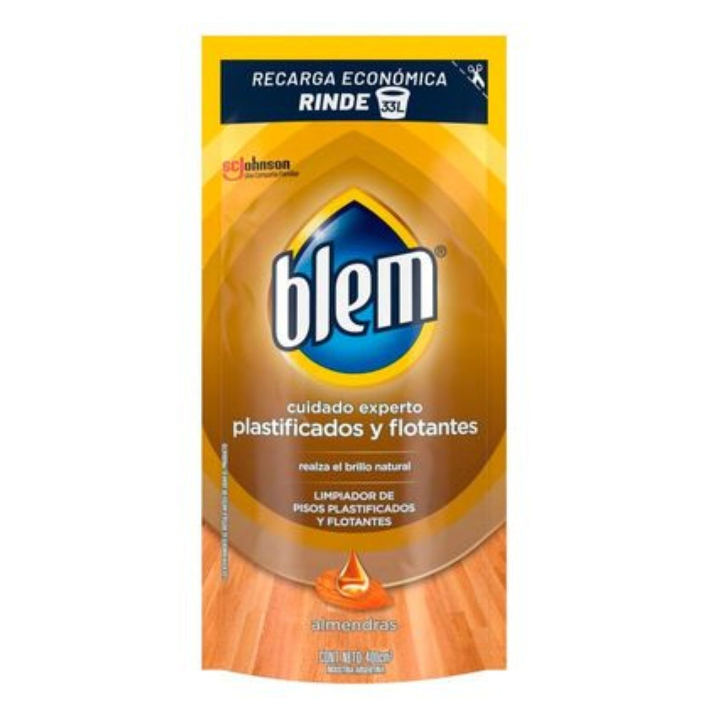 Blem Limpia Pisos Plastificados Y Flotantes 400 Cc