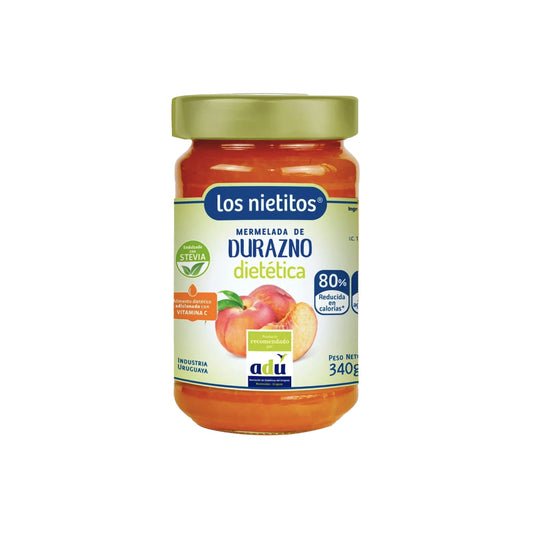Mermelada Diet 0% Azucar Los Nietitos 340 G. Durazno