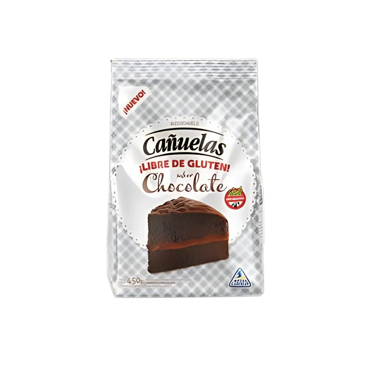 Premezcla Bizcochuelo Cañuelas Chocolate Sin Tacc 450 G
