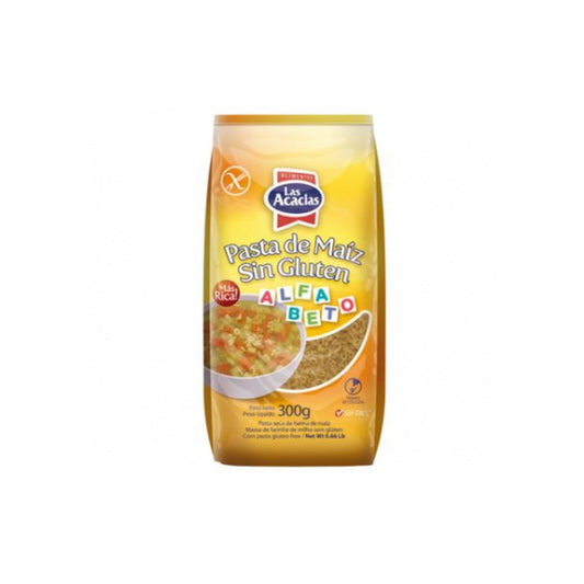 Fideos Las Acacias Maiz 300 G Sin Gluten Alfabeto