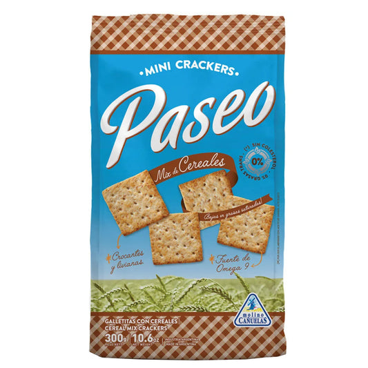 Galletitas Paseo Mini 300 G Mix De Cereales