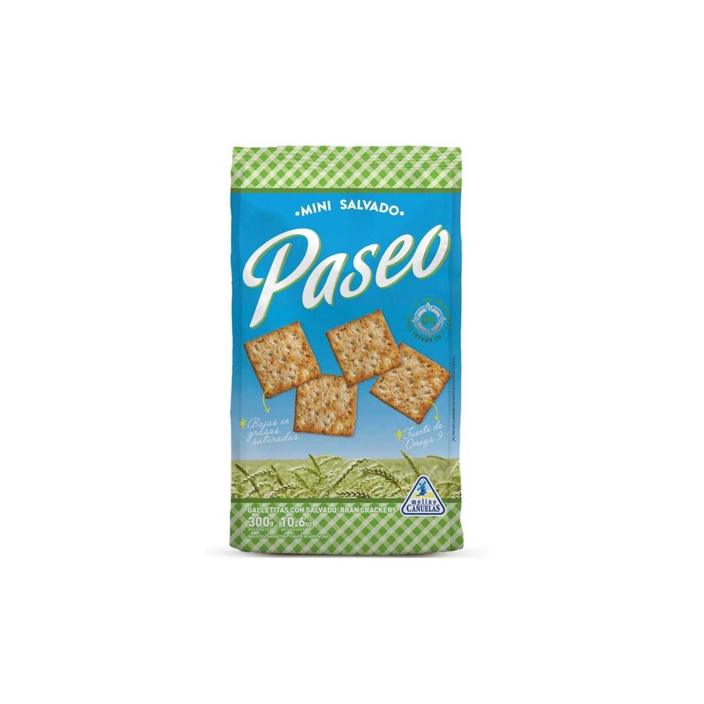 Galletitas Paseo Mini 300 G Salvado