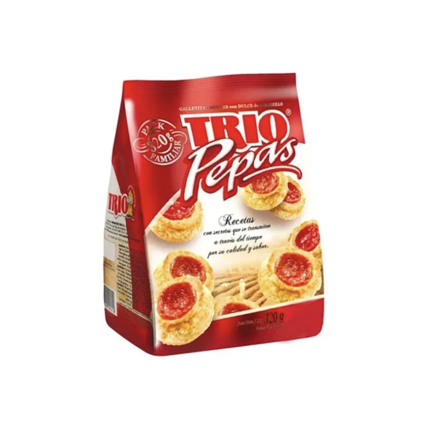 Galletas Pepas Trio 320 G