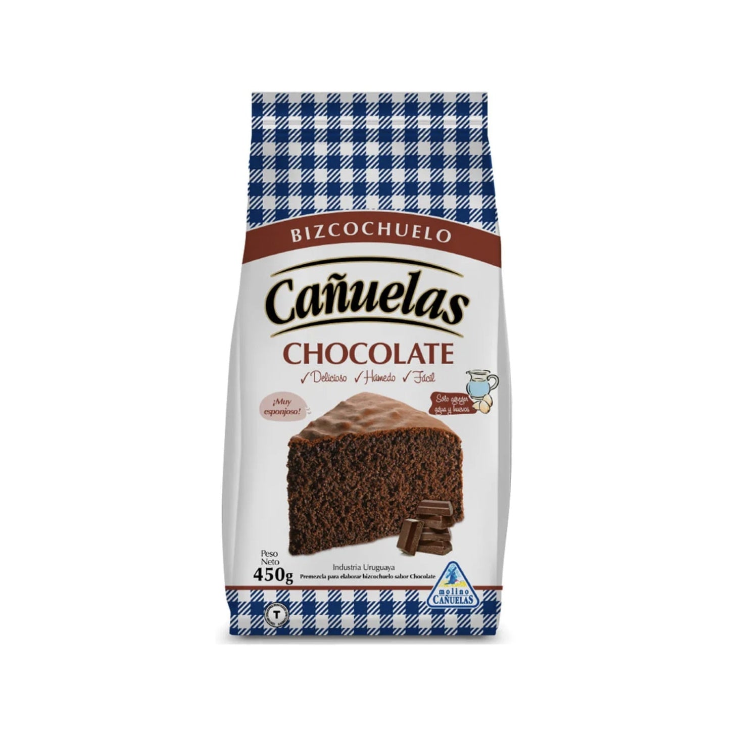 Premezcla Bizcochuelo Cañuelas 450 G Chocolate