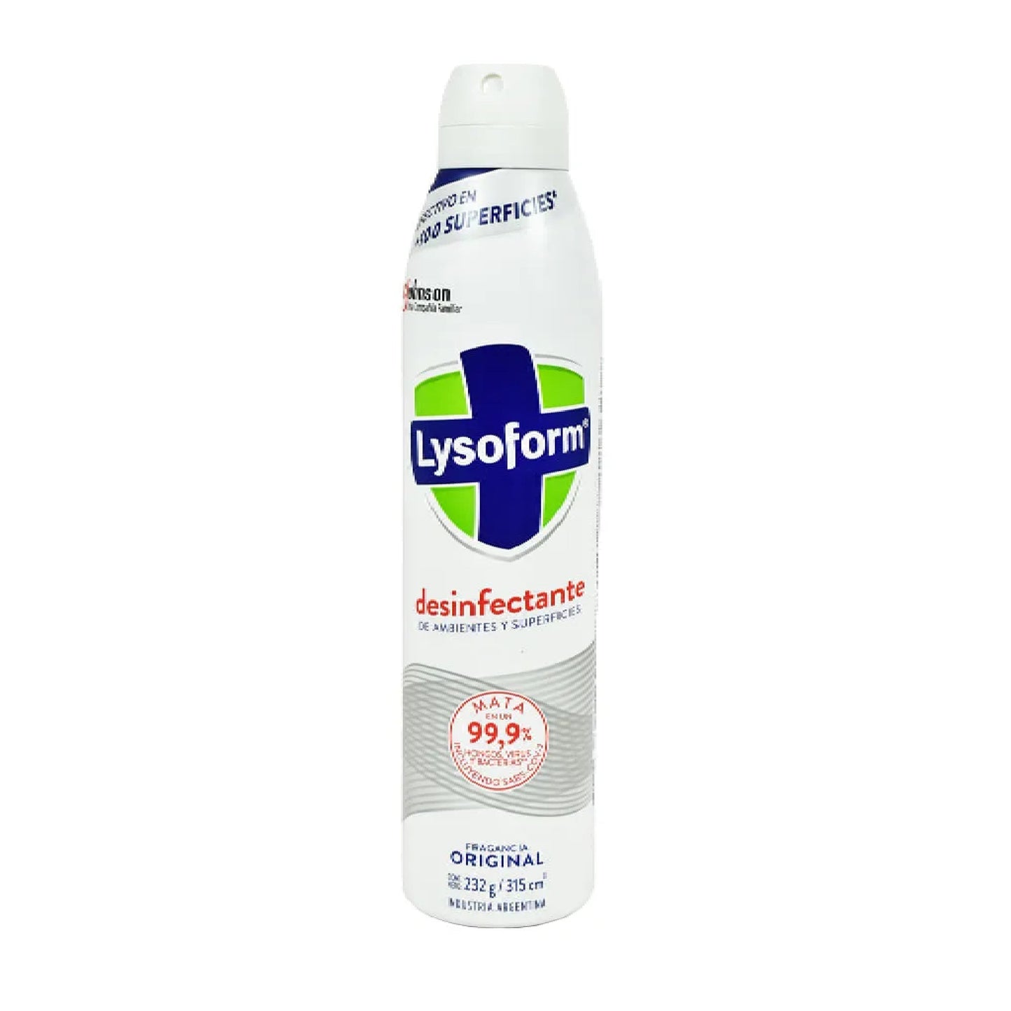 Desinfectante Lysoform Aerosol Original 315 Cc