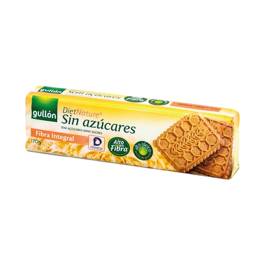 Galleta Gullon Sin Azucar Fibra Integral 170 G
