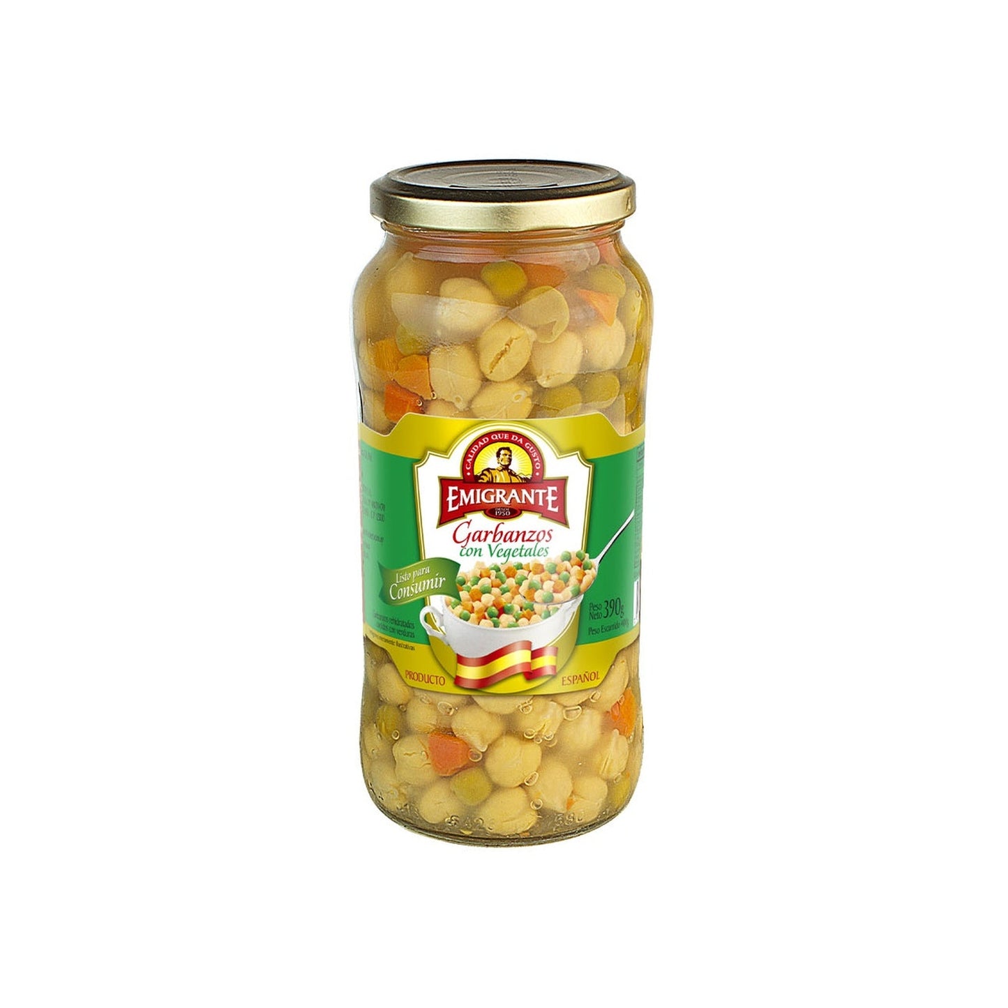 Garbanzos Cocidos Emigrante 570 G