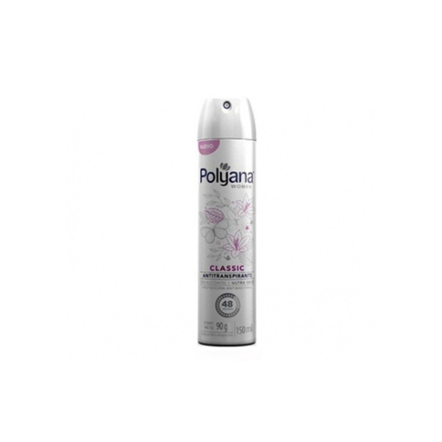 Antitranspirante Polyana Women Classic Aerosol 150 Ml