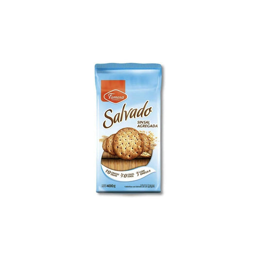 Galletas Famosa Salvado Sin Sal 400 G