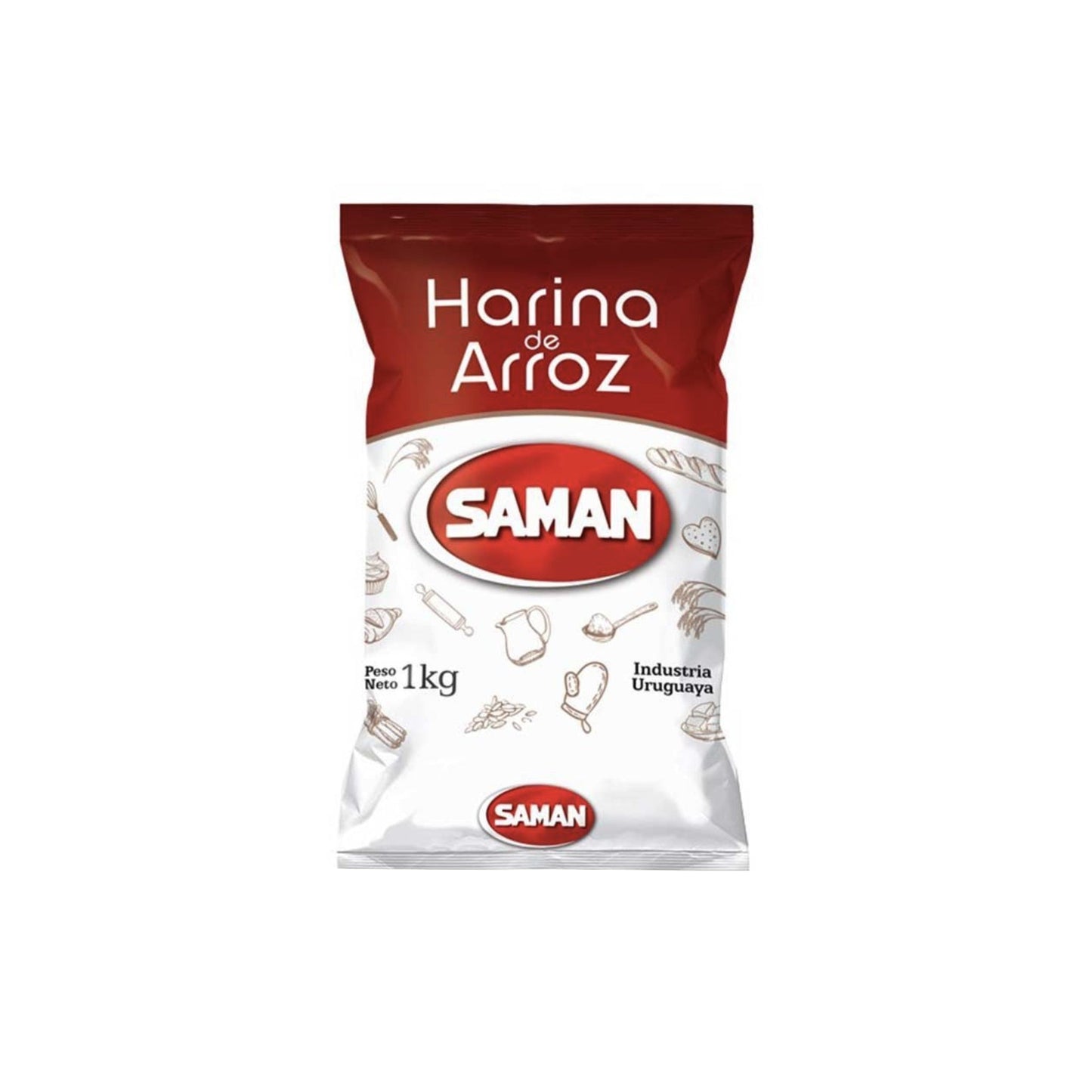 Harina De Arroz Saman 1 Kg