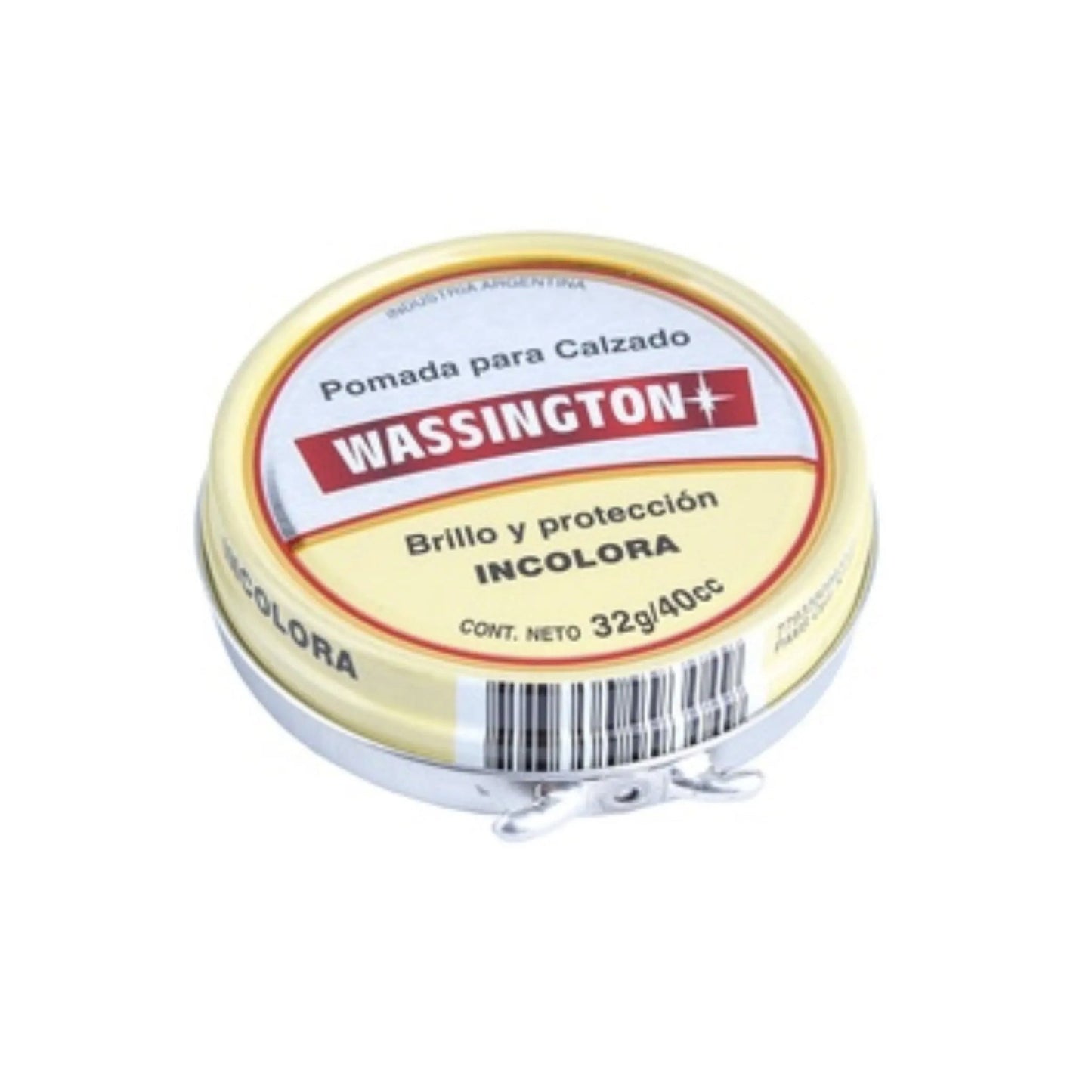 Pomada Para Zapatos Incolora Wassington N°3 30 G